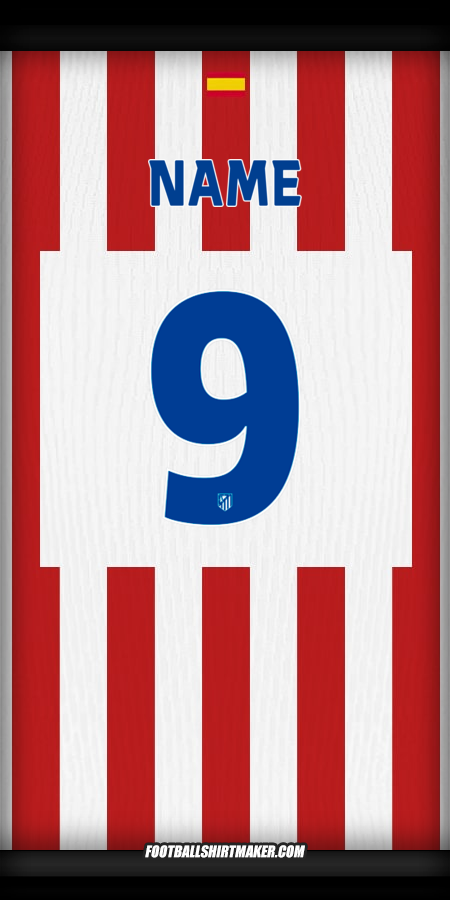 Jersey Atletico Madrid Cup 2025/2026 -  name - 9