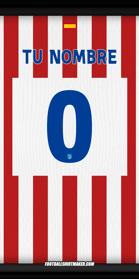 Jersey Atletico Madrid 2025/2026 Cup -  tu nombre - 0