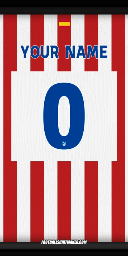 Jersey Atletico Madrid 2025/2026 Cup -  your name - 0