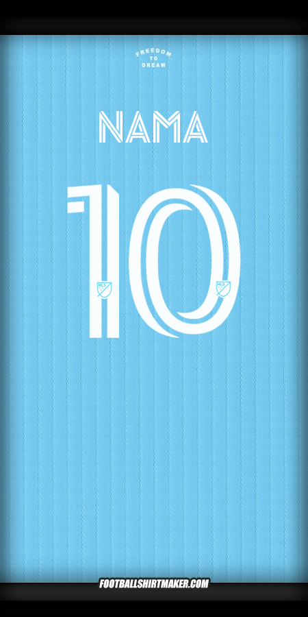 Jersey Inter Miami 2025 Ketiga -  nama - 10