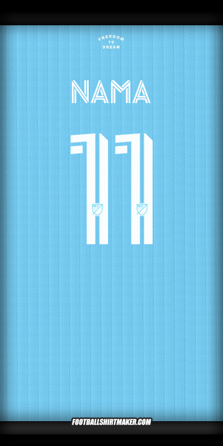 Jersey Inter Miami 2025 Ketiga -  nama - 11