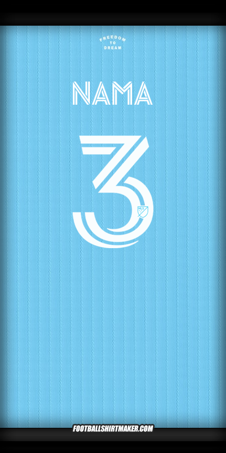 Jersey Inter Miami 2025 Ketiga -  nama - 3