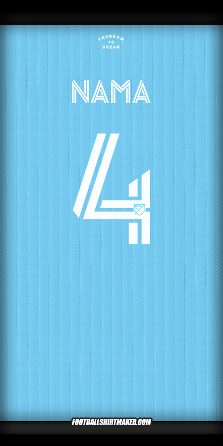 Jersey Inter Miami 2025 Ketiga -  nama - 4