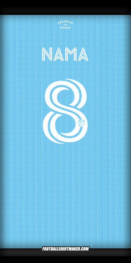 Jersey Inter Miami 2025 Ketiga -  nama - 8