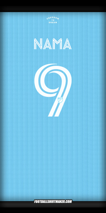 Jersey Inter Miami 2025 Ketiga -  nama - 9