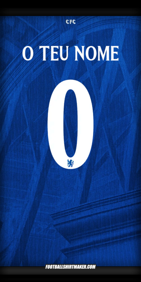 Camisola Chelsea 2025/2026 Cup -  o teu nome - 0