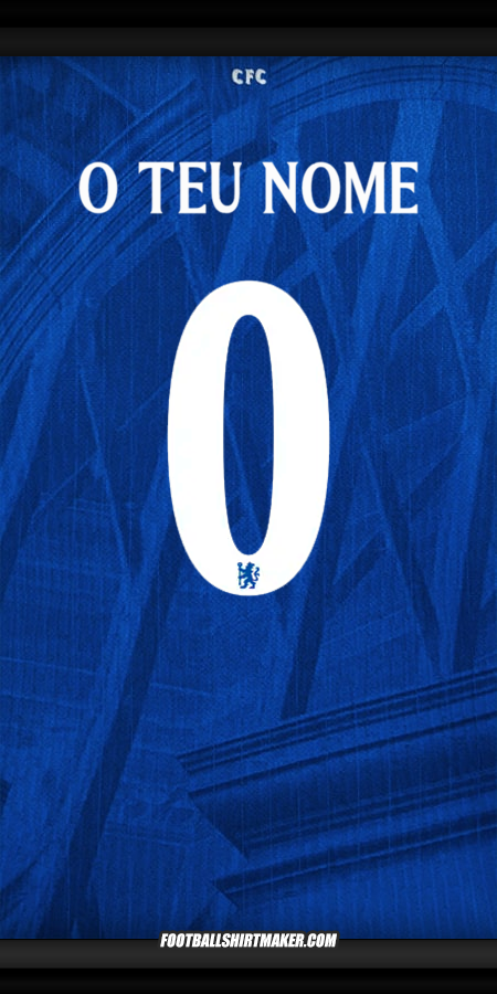 Camisola Chelsea 2025/2026 Cup -  o teu nome - 0