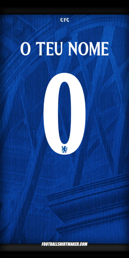 Camisola Chelsea Cup 2025/2026 -  o teu nome - 0