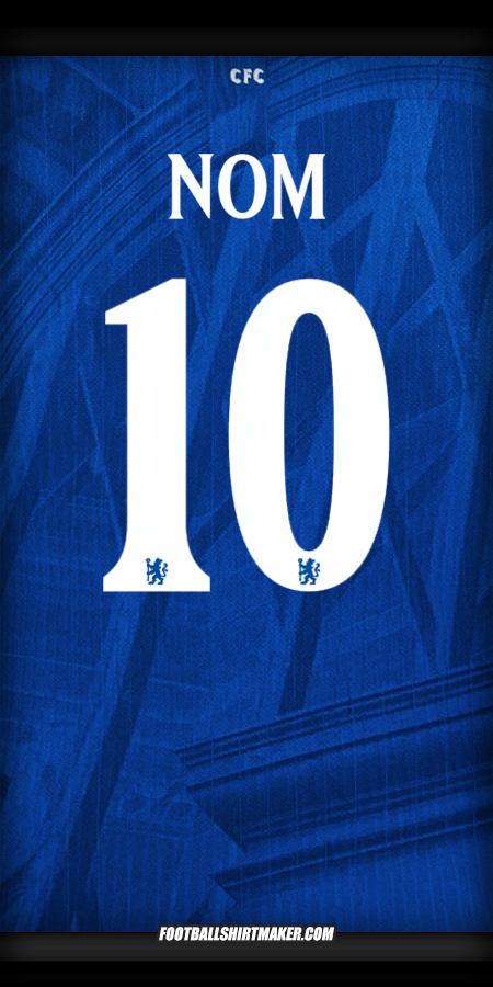 Maillot Chelsea Cup 2025/2026 -  nom - 10