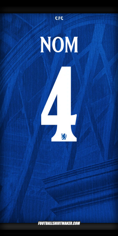 Maillot Chelsea Cup 2025/2026 -  nom - 4