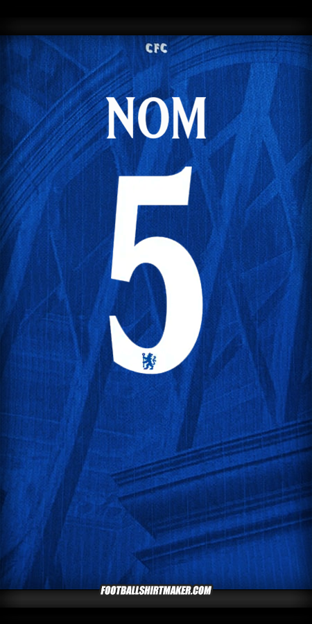 Maillot Chelsea Cup 2025/2026 -  nom - 5