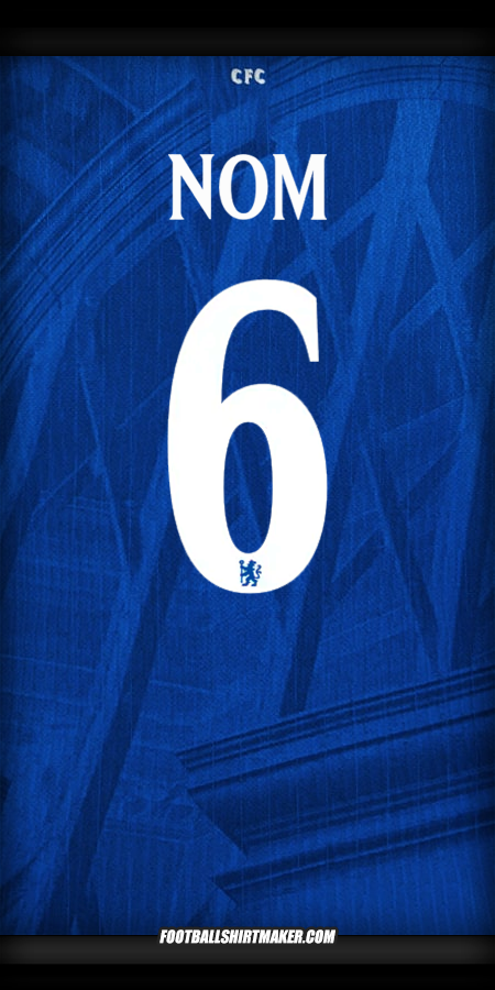Maillot Chelsea Cup 2025/2026 -  nom - 6