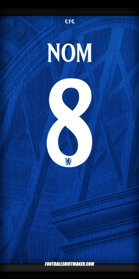 Maillot Chelsea Cup 2025/2026 -  nom - 8