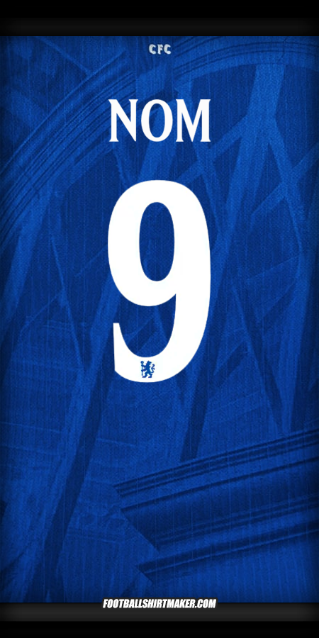 Maillot Chelsea Cup 2025/2026 -  nom - 9