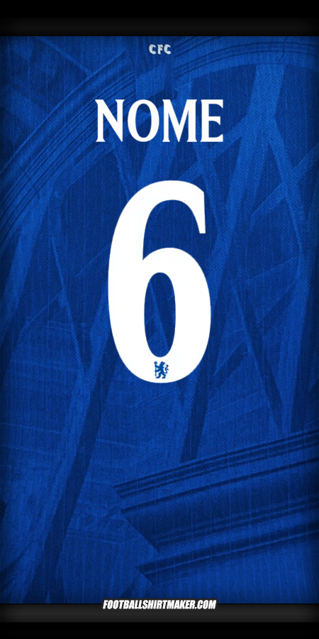 Camisola Chelsea Cup 2025/2026 -  nome - 6