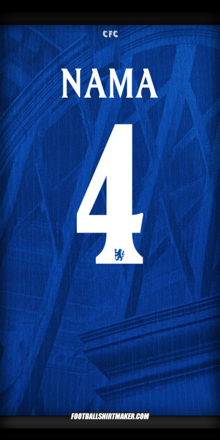 Jersey Chelsea Cup 2025/2026 -  nama - 4