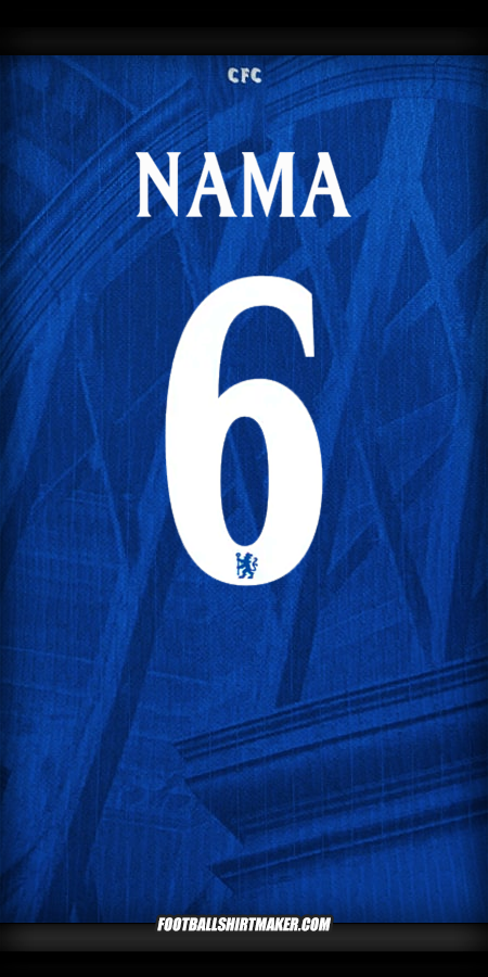 Jersey Chelsea Cup 2025/2026 -  nama - 6