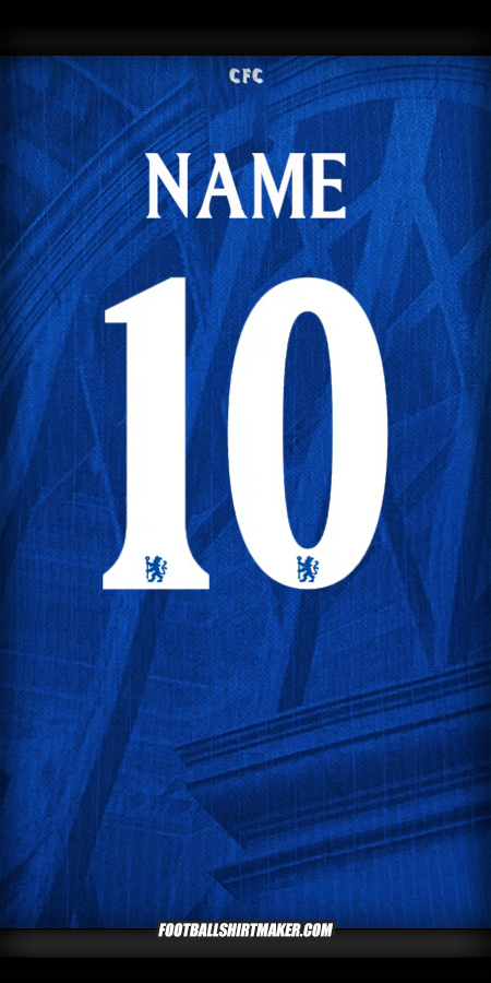 Jersey Chelsea Cup 2025/2026 -  name - 10