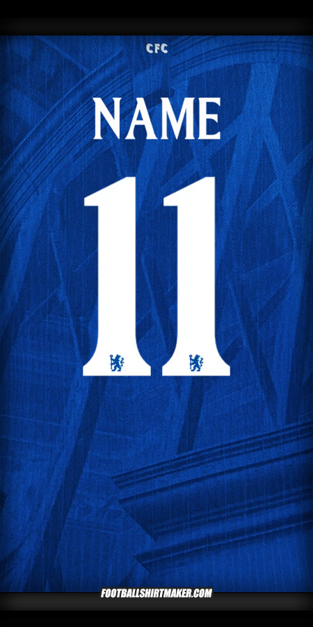 Trikot Chelsea Cup 2025/2026 -  name - 11