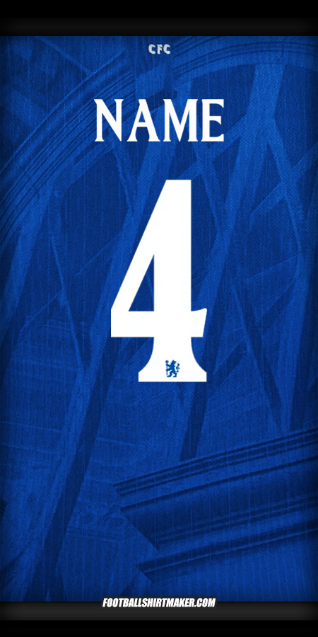 Jersey Chelsea Cup 2025/2026 -  name - 4