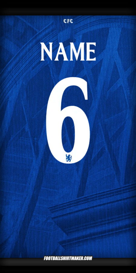 Jersey Chelsea Cup 2025/2026 -  name - 6
