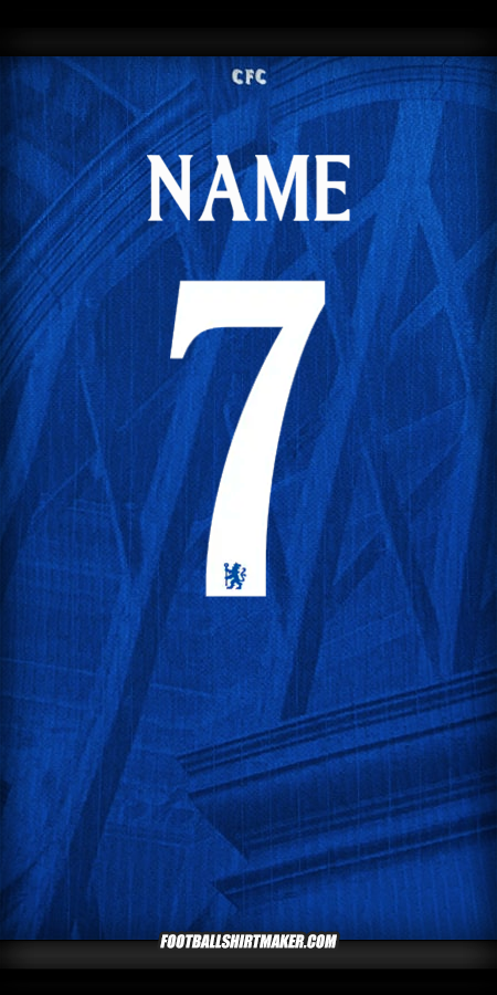 Shirt Chelsea Cup 2025/2026 -  name - 7