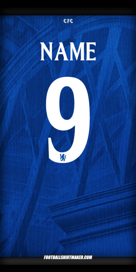 Jersey Chelsea Cup 2025/2026 -  name - 9