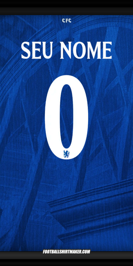 Camisa Chelsea 2025/2026 Cup -  seu nome - 0