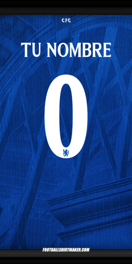 Jersey Chelsea 2025/2026 Cup -  tu nombre - 0