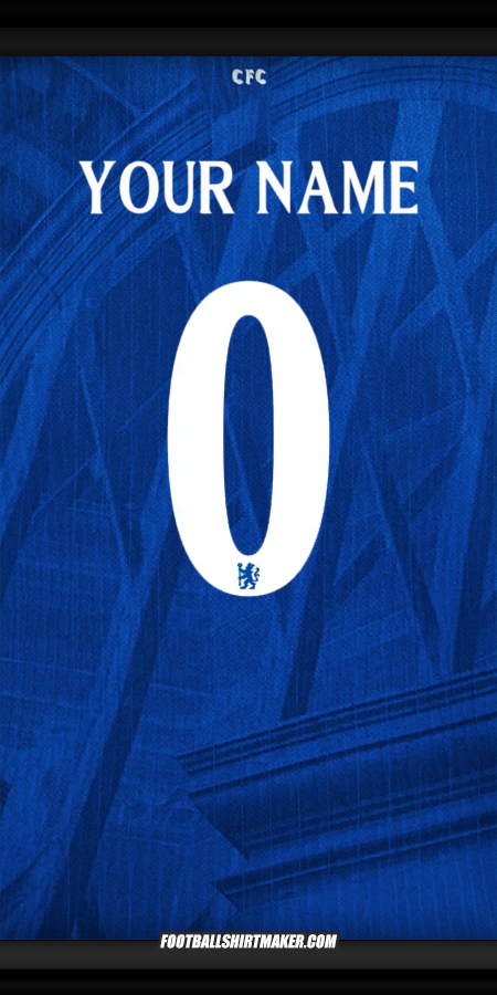 Shirt Chelsea 2025/2026 Cup -  your name - 0