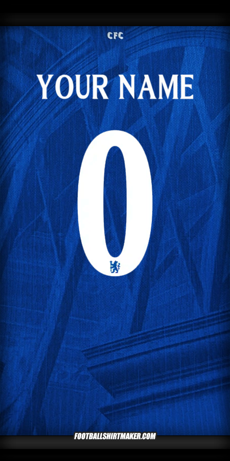 Jersey Chelsea Cup 2025/2026 -  your name - 0
