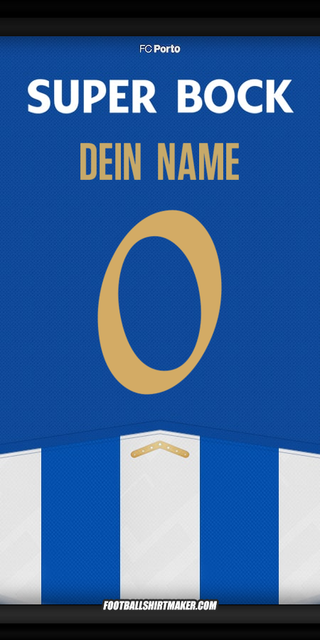 Trikot FC Porto 2025/2026 Cup -  dein name - 0