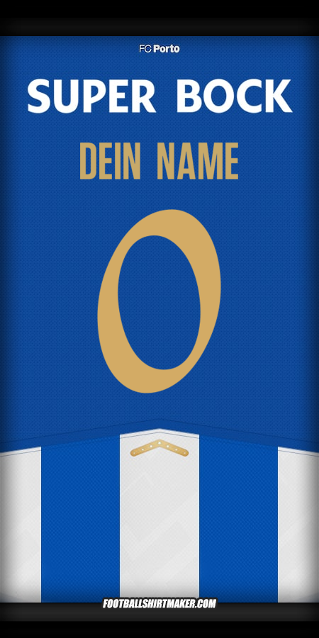 Trikot FC Porto Cup 2025/2026 -  dein name - 0