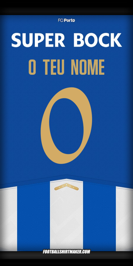 Camisola FC Porto 2025/2026 Cup -  o teu nome - 0