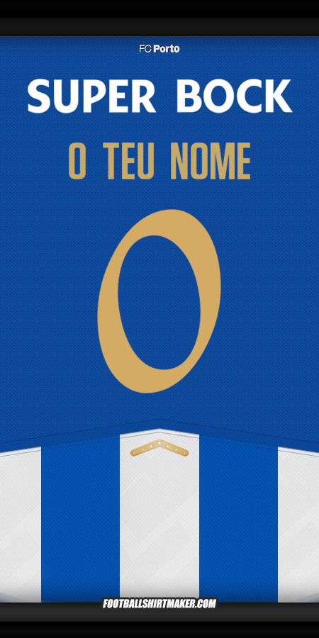 Camisola FC Porto 2025/2026 Cup -  o teu nome - 0
