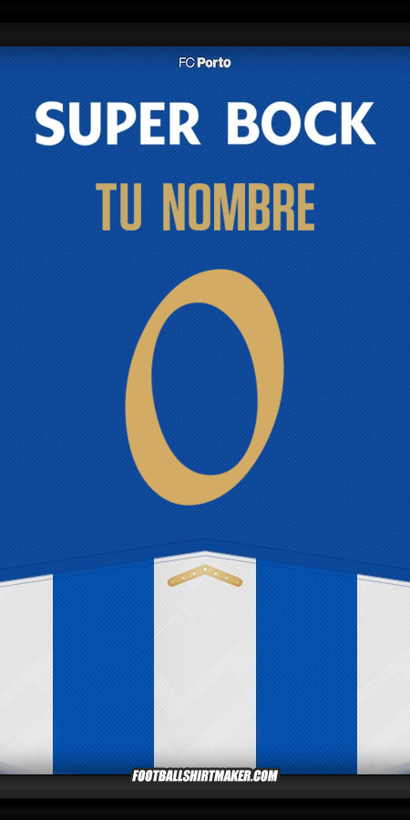 Camiseta FC Porto 2025/2026 Cup -  tu nombre - 0