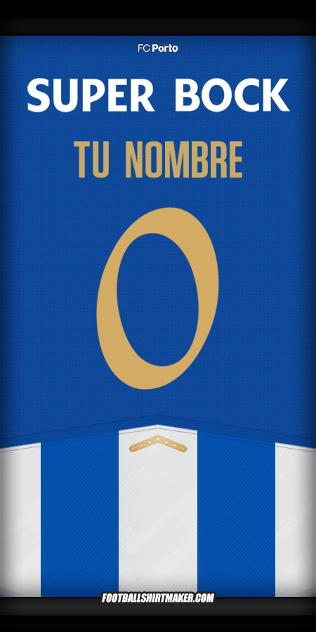 Camiseta FC Porto Cup 2025/2026 -  tu nombre - 0