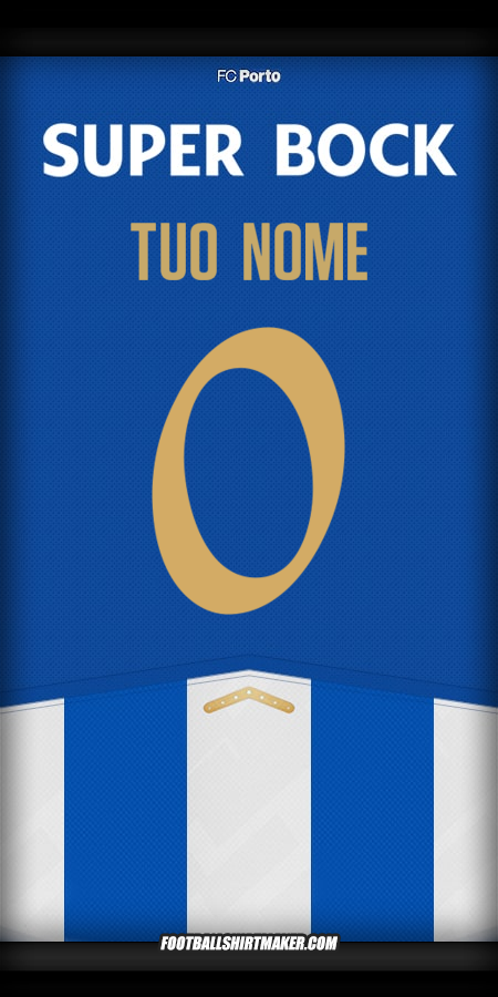 Maglia FC Porto Cup 2025/2026 -  tuo nome - 0