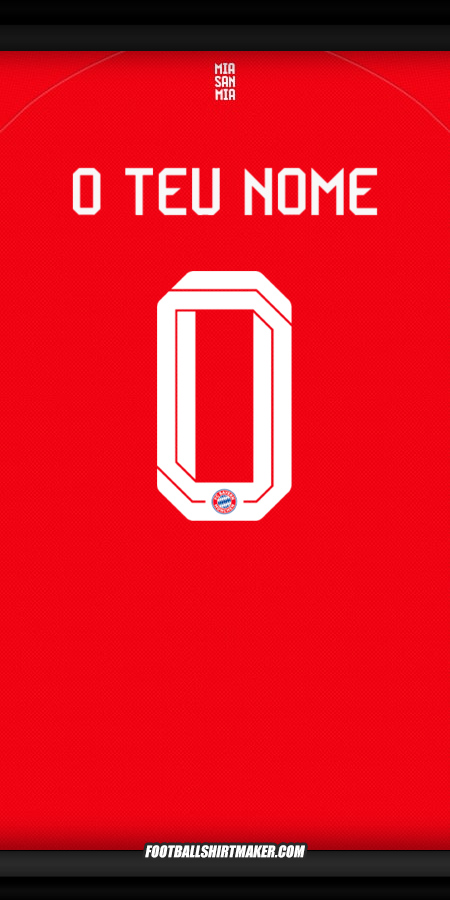 Camisola FC Bayern Munchen 2025/2026 Cup -  o teu nome - 0
