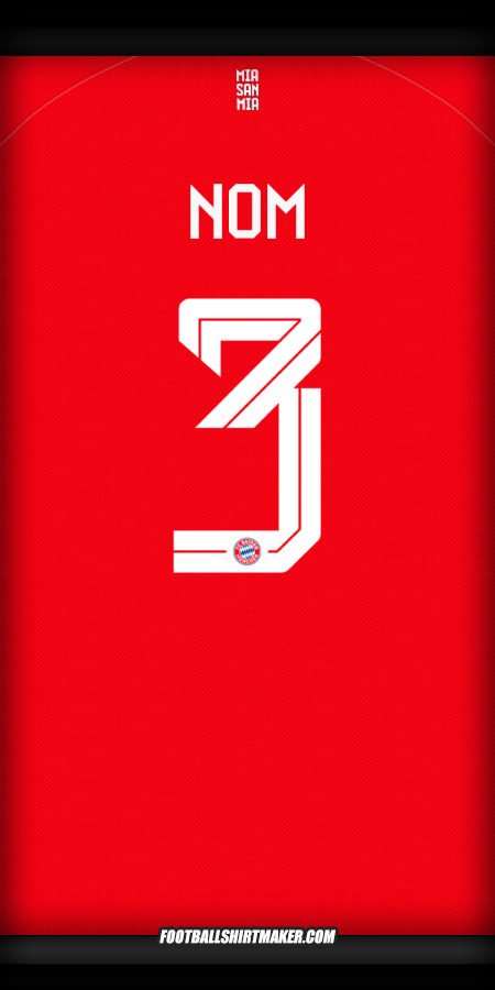 Maillot FC Bayern Munchen Cup 2025/2026 -  nom - 3