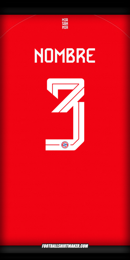 Jersey FC Bayern Munchen Cup 2025/2026 -  nombre - 3