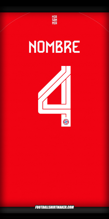 Jersey FC Bayern Munchen Cup 2025/2026 -  nombre - 4