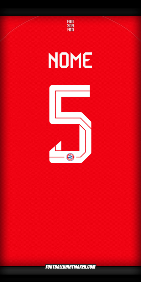 Camisa FC Bayern Munchen Cup 2025/2026 -  nome - 5