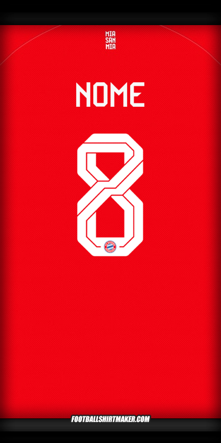 Maglia FC Bayern Munchen Cup 2025/2026 -  nome - 8