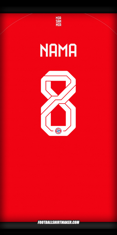 Jersey FC Bayern Munchen Cup 2025/2026 -  nama - 8