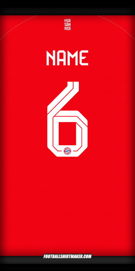 Trikot FC Bayern Munchen Cup 2025/2026 -  name - 6