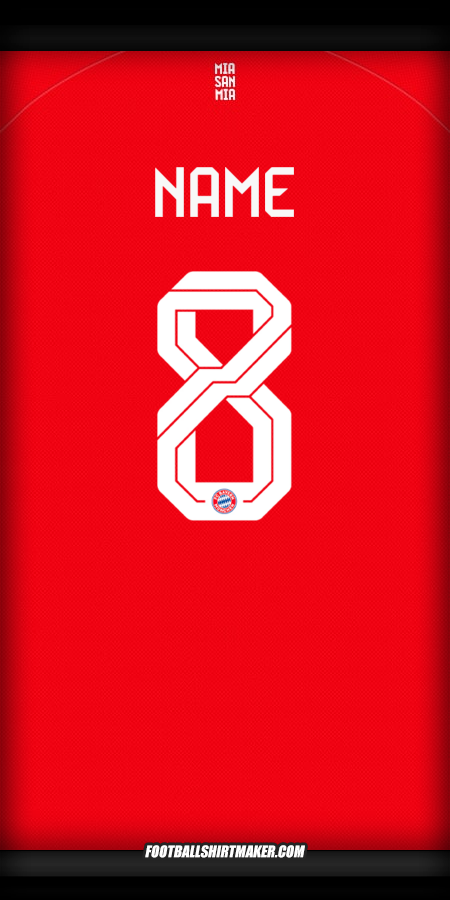 Trikot FC Bayern Munchen Cup 2025/2026 -  name - 8