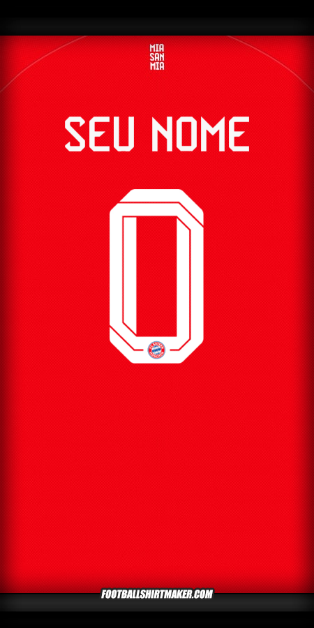 Camisa FC Bayern Munchen Cup 2025/2026 -  seu nome - 0