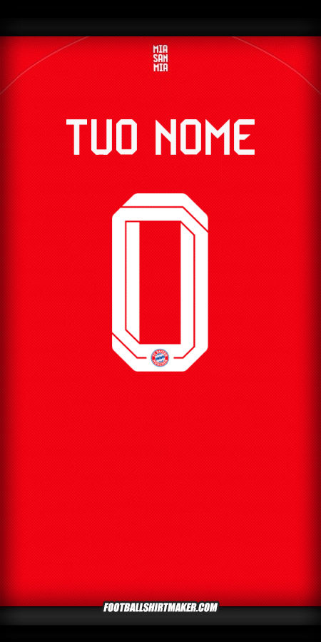 Maglia FC Bayern Munchen 2025/2026 Cup -  tuo nome - 0