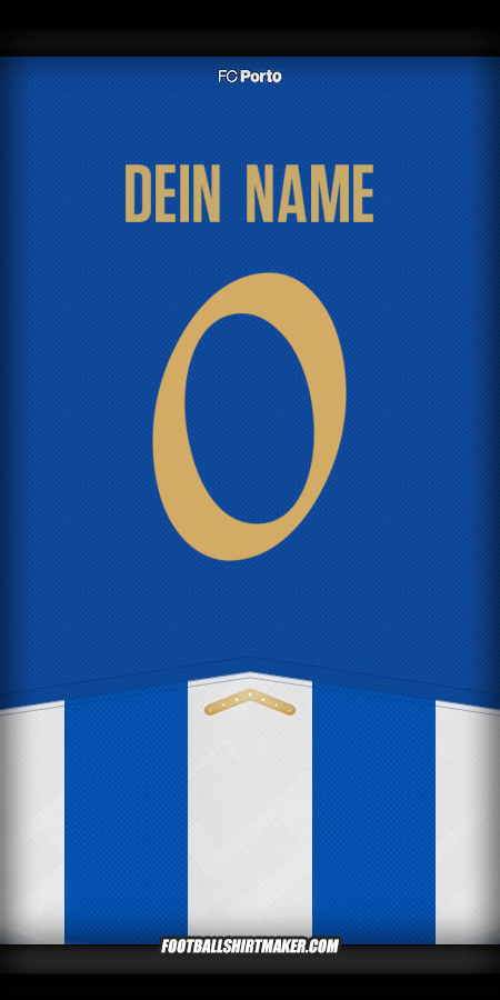 Trikot FC Porto UEL 2025/2026 -  dein name - 0
